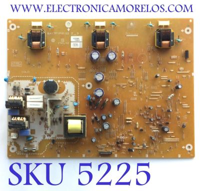 FUENTE PARA TV PHILIPS / NUMERO DE PARTE A1AF5-MPW / BA17F1F0102 / A1AF5MPW / 1218550 / 120222P19A / E7218550 / L:20760-16158 / MODELO LC320EM2